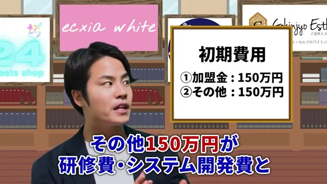 初期費用の内訳を説明する場面