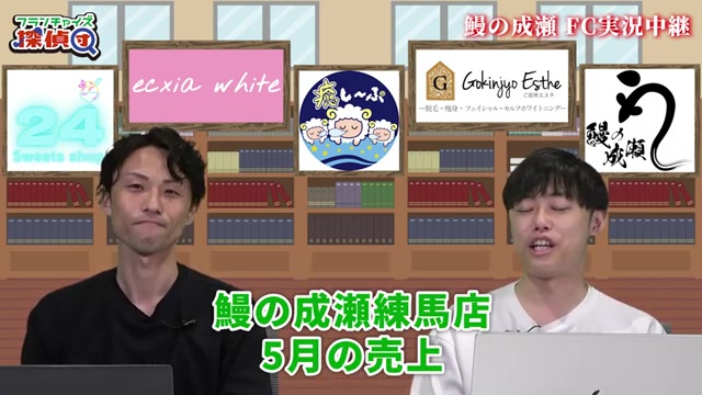 5月売上415万円という数字が提示される画面
