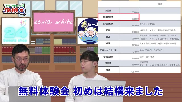 体験会参加者30人弱という具体的数字