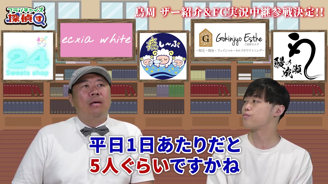 1店舗あたりの平日稼働スタッフ人数の説明