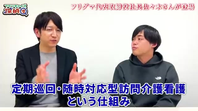 定期巡回随時対応型訪問介護看護の仕組み説明