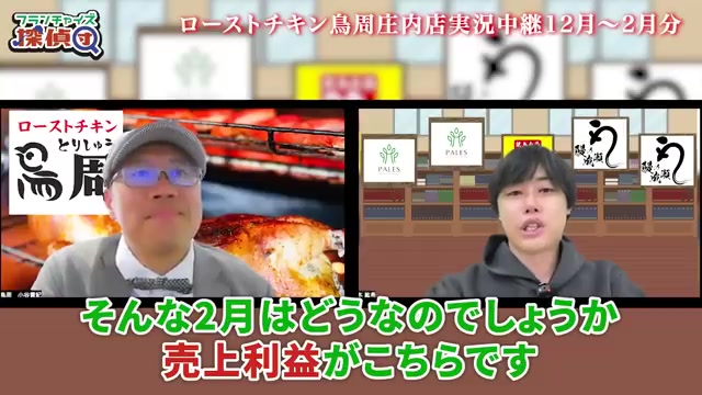 2月の売上465万円・利益1510万円の表示
